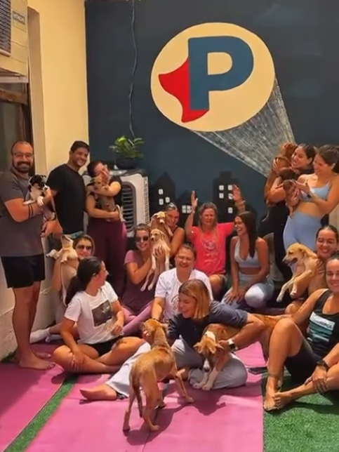 Yoga com Cães